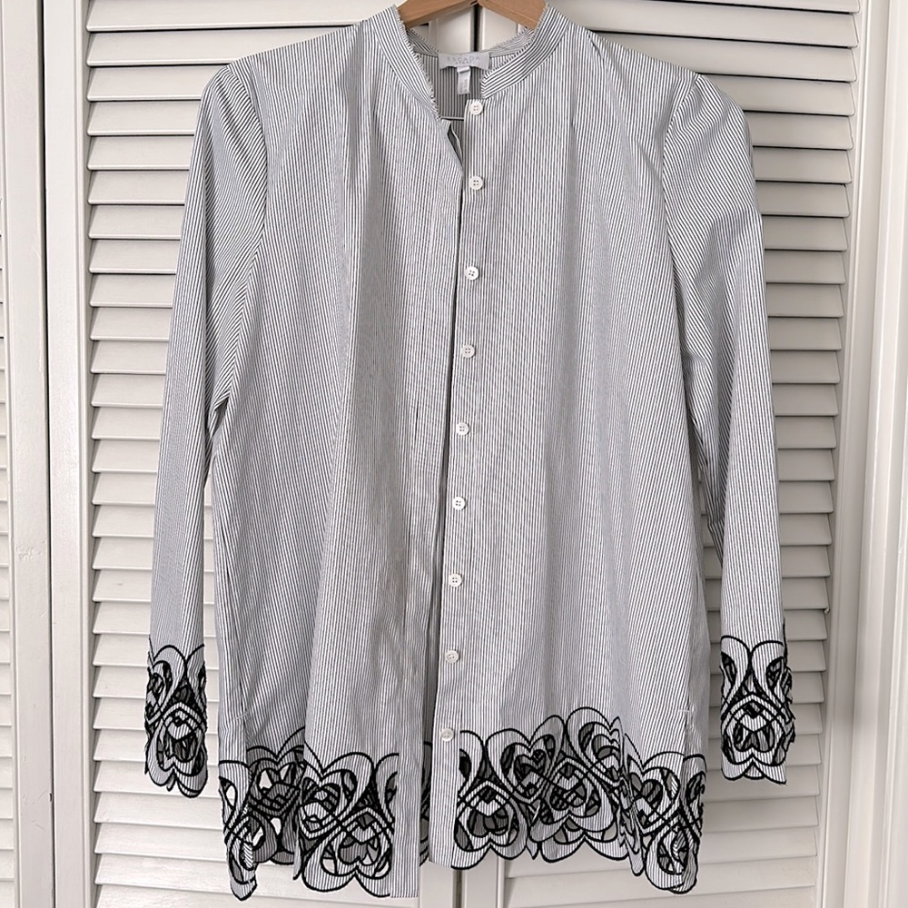 Escada Button Down Blouse - image 3